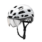 CP Bike CYLITE Helmet visor clear white matt/black shiny