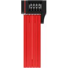 Abus Faltschloss uGrip Bordo Combo 5700/80 Code m.Halter SH 5700/80 rot