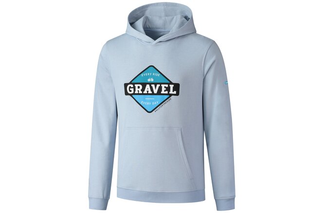 Sweatshirt Shimano avec capuche Bleu - Tienda Bass