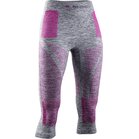 X-BIONIC Women Energy Accumulator 4.0 Melange Pants 3/4 grey melange/pink