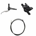 Shimano Scheibenbremsen-Set BR-MT410 mit BL-MT401 hinten silber