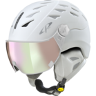 CP Ski Women CUMA Cashmere Helmet snow white soft touch/snow white soft touch / Visor Nr.59