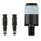 Schwalbe Ventileinsatz Clik Valve SV-SCV Set à 2 Stück & Pumpenkopf-Adapter schwarz