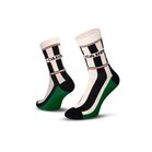 Le Patron Classic Jersey Carpano Socks black ecru