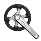 Shimano Kettenradgarnitur CUES FC-U6030 170mm 40 Zähne Hosenschutz silber