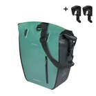 Basil Rivo L Einzeltasche Tarpaulin MIK Hooks 25-31L silbergrün/schwarz