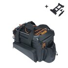 Basil Miles Tarpaulin Gepäckträgertasche XL Pro MIK 9-36L schwarz orange