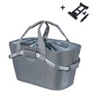 Basil 2Day Carry All Fahrradkorb hinten MIK grau