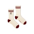 Le Patron Crew Cyclist Socks spanish red