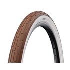 Schwalbe Pneu Motion Fat Frank 26x2.35 Starr mit Reflexstreifen brown whitewall