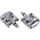 Shimano Pedal PD-M324 SPD mit Cleat SM-SH56 silber