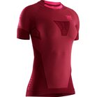 X-BIONIC Women Invent 4.0 Running Shirt SH SL namib red/neon flamingo