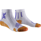 X-SOCKS Run Expert Ankle white/orange/twyce blue