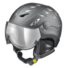 CP Ski CUMA Cashmere Helmet sparkling graphite soft touch / Visor Nr.13